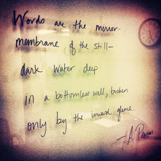 A little glass ditty